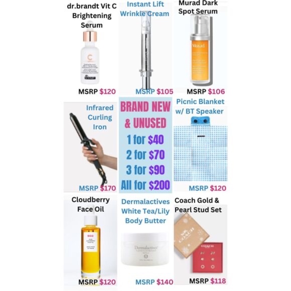 2 FOR $70 NWT $999 Value Beauty Bundle (purchase this if you want TWO products)